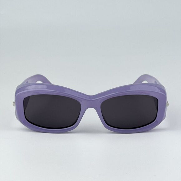 NEW Givenchy GV40044U 78A Shiny Lilac Smoke Gray Unisex Geometric Sunglasses main image 6